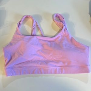 Light pink Athleta sports bra